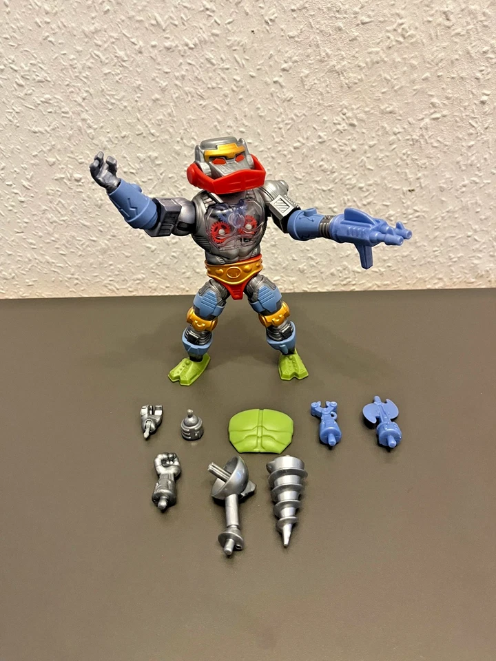 Turtles of Grayskull Metal Boto MOTU TMNT 14cm Figur (selten) - Bild 1 von 2