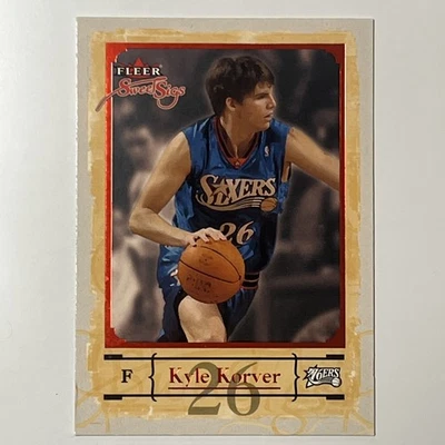 Kyle Korver #59 2004-05 Fleer Sweet Sigs Philadelphia 76ers Foto 1 de 2