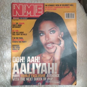 NME Aaliyah Magazine 2001 - Picture 1 of 5