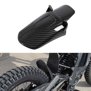 Motorcycle Rear Mudguard Carbon Fiber Pattern Wheel Tire Splashproof Replacement - Picture 1 of 12