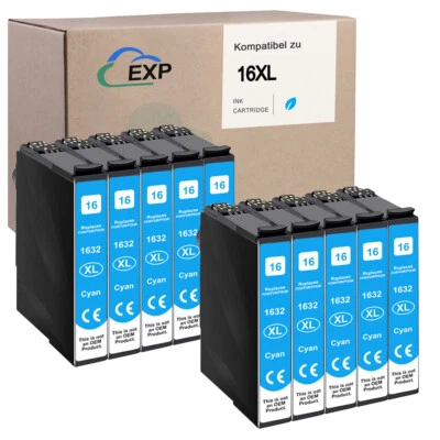 Druckerpatronen kompatibel zu Epson 16XL 16 für WF 2010 2630 2510 2760 2650 2660 - Bild 1 von 4