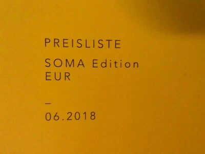 Kettnaker - Preisliste SOMA Edition  2018 H-10010 - Bild 1 von 4