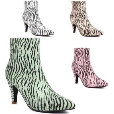 Новый осени вечеринки ботинок женщин высокий каблук вкратце носок официальный ботильоны Western - Изображение 1 из 4