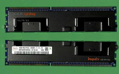 HYNIX 16 GB RAM HMT42GR7CMR4A-G7 RAM PC3L-8500R 1066 MHz DDR3 ECC - Image 1 of 2