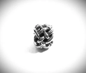 CELTIC KNOT No. 2 THICK IRISH European Charm Silver Plated New *SALE* - Picture 1 of 6