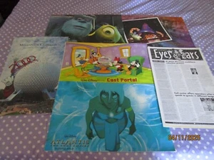 Walt Disney World Augen & Ohren Magazin 2001 Sammlung Farbe & schwarzweiß Papier x 6 - Bild 1 von 6
