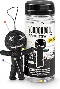 Voodoo Doll Puppe Voodoopuppe Voodoodoll Geschenk Arbeitskollege witziges Mit... - Bild 1 von 7