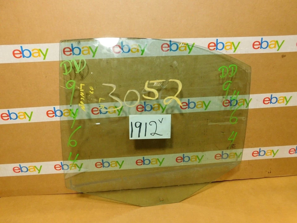 00 01 02 Lincoln LS Puerta Trasera Lateral Vidrio USADO #1912-V Foto 1 de 1