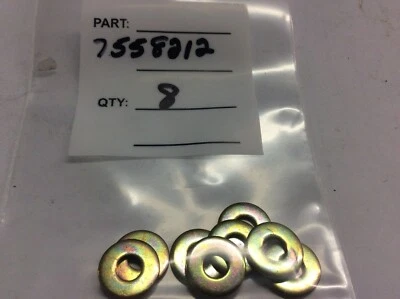 Lavadora plana Polaris 7558212 nova fabricante de equipamento original 13/64X1/2X18GA. Para-choque dianteiro 2021 Indy 120 - Imagem 1 de 3