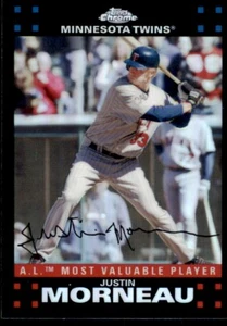 2007 Topps Chrome Refractors #256 Justin Morneau - Picture 1 of 2