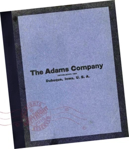 Adams Co 1926 Fireplace Furniture CATALOG andirons + pokers etc Craftsman decor - Picture 1 of 12