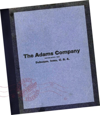 Adams Co 1926 Fireplace Furniture CATALOG andirons + pokers etc Craftsman decor - Image 1 of 4