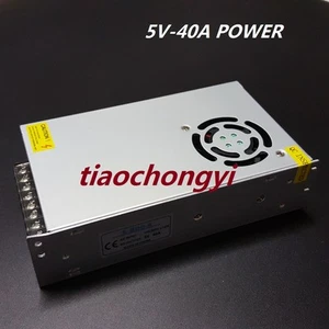 200W AC100V-220V DC5V 40A Adjust Universal Regulated Switching Power Supply  - Picture 1 of 4