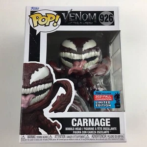 Funko Pop CARNAGE 2021 NYCC Convention EXCLUSIVE Marvel Venom 926 New HIGH GRADE - Picture 1 of 7