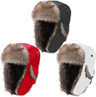 3 Pieces Russian Trapper Ushanka Hats For Men Women Warm Winter Windproof Hats W
