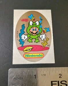 Nintendo Super Mario Brothers Mello Smello Foil Sticker Mod NEW 1990 - Picture 1 of 3
