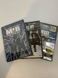 Men in Black 1 + 2 + 3 Set w/ Insert Art, DVD Widescreen Sealed - Picture 1 of 7