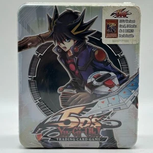 Yugioh 2008 Montage Dragon Yusei Fudo 5D's Collector's Tin - Factory Sealed - Picture 1 of 2