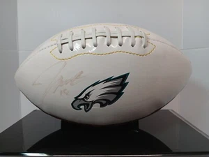 Philadelphia Eagles Wilson NFL Football Jeremy Maclin Autograph Signed White - Picture 1 of 6