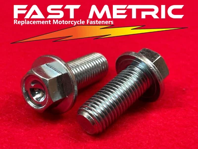 Honda CRF250R CRF450R Lower Sub-frame Bolts M10x24 replaces OEM 90122-MEN-730 Foto 1 de 4