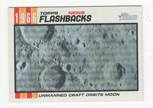 2015 TOPPS HERITAGE BASEBALL NEWS FLASHBACKS LUNAR ORBITER 1 #NF-2 - Picture 1 of 1