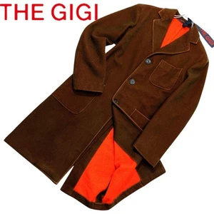 The Gigi Brown Chester Coat Pilling 44 US - Picture 1 of 16