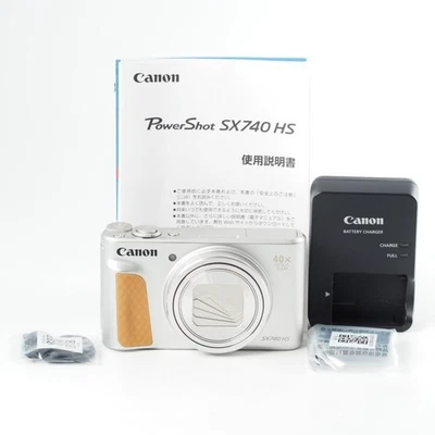 Appareil photo numérique Canon PowerShot SX740 HS 20,3 mégapixels argent... - Photo 1/4