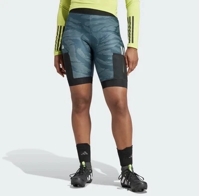 Adidas The Gravel Cycling Shorts IB6866 Tight Compression Bike Womens Medium - Image 1 of 4