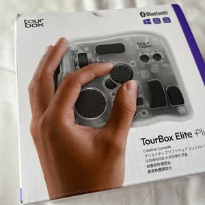 TourBox Elite Plus Bluetooth Controller iPad Windows mac OS Drawing Used - Afbeelding 1 van 4