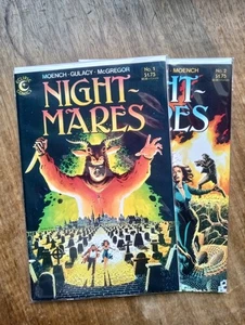 Night Mares 1 & 2 Complete Set 1985 Eclipse Comics - Picture 1 of 5