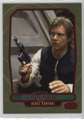 2012 Topps Star Wars Galactic Files Red 10/35 Han Solo #155 12bg - Image 1 of 3