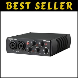 Premium 96 kHz USB Audio Interface with Bundled Recording Software - 2 Channels - Picture 1 of 12