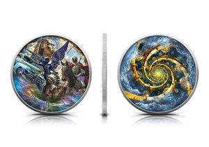 2024 Mecixo Libertad 1 oz Silver Time Travel II Metallic Color with Black Holo - Picture 1 of 5