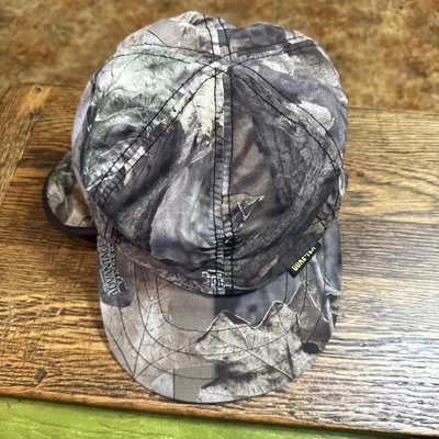 Vintage  Gore Tex Advantage Timber Camo  Hat Hunting US Ear Flaps Lined  Nice - Image 1 of 4