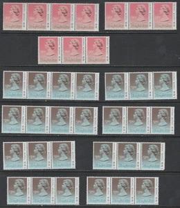 Hongkong 1987 90c Sc 496 & 1988 1,80 $ Sc 533 NH Streifen 3/4 CV 144,50 $ - Bild 1 von 1