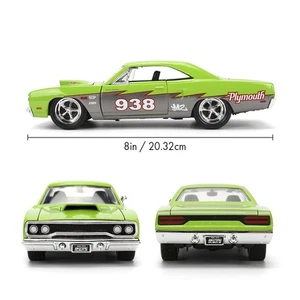 Big Time Muscle - 1970 Plymouth Road Runner 1:24 Scale Diecast Vehicle  [OE] - Picture 1 of 7