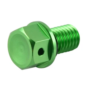 Magnetic Oil Leaf Screw for Kawasaki KX65 KX85 KX100 KX125 KX250 KX250F 450F - Picture 1 of 7