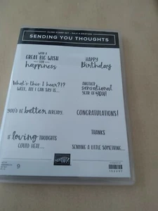 Stampin' Up nuovo! Set francobolli "Invio Pensieri" - Foto 1 di 2