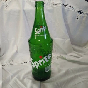 Vintage Sprite 32 Unzen Glasflasche CRATER LAKE NATIONAL PARK Bodenrücklauf Cola - Bild 1 von 7