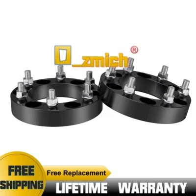 2X 30mm 6x139.7(5.5") M12x1.5 Wheel Spacers Suits For Hilux Pajero Triton Ranger - image 1 of 4