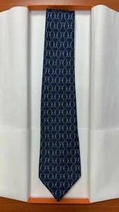 BRAND NEW. HERMES 100% SILK TIE 893 PA - Picture 1 of 4