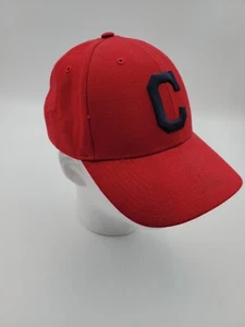 Hat Cleveland Indians Cap 47 Brand Red Adjustable Strapback MLB - Picture 1 of 9