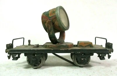 Marklin 1959/0 G63N Camouflage Search Flood Light Wagon Model Freight Car B69-11 - Image 1 of 4