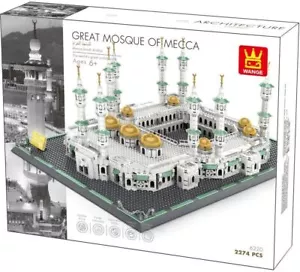 Wange Original Authentic Great Mosque of Mecca Block Set 2274 pcs #6220 - Picture 1 of 7
