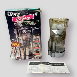 Vintage MAGNIF Money Wrapper Motorized Coin Bank Made in USA 1997 Tested - Picture 1 of 20