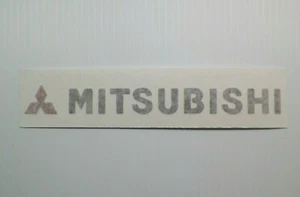 New 94-99 Mitsubishi 3000GT Rear Logo Flat Badge Decal VR-4 SL GTO - Picture 1 of 2