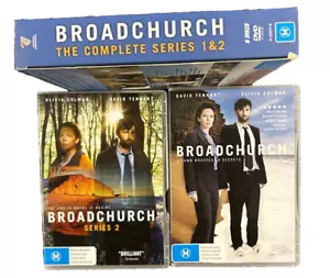 Broadchurch Series 1 & 2 Box Set DVD Series Region 4 Pal - Picture 1 of 5