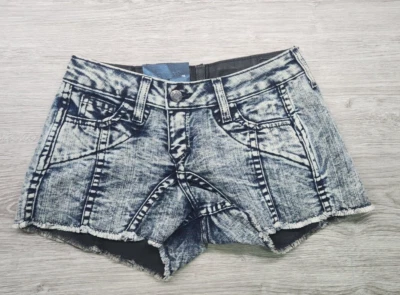 NWT Bleulab Denim Jean  Reversible Shorts Size 23 - Image 1 of 4