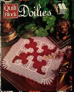 Annie's Attic | 879004 | Thread Crochet | Quilt Block Doilies | Pattern Leaflet - Picture 1 of 2