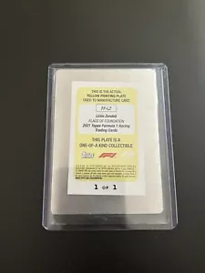 lirim zendeli Printing Plate 1/1 Formula 1 Card 2021 - Picture 1 of 3